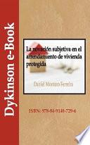La novación subjetiva en el arrendamiento de vivienda protegida.