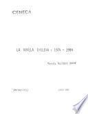 La novela chilena, 1974-1984