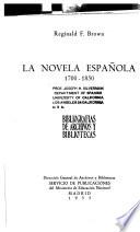 La novela española, 1700-1850