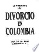 La nueva ley de divorcio en Colombia