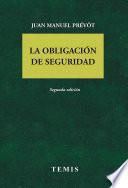 La obligación de seguridad
