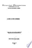 La obra de Efren Hernandez