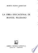 La obra educacional de Manuel Belgrano