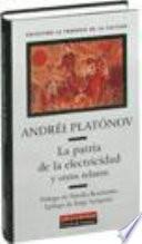 Libro La patria de la electricidad y otros relatos