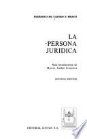 La persona jurídica