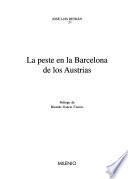 La peste en la Barcelona de los Austrias
