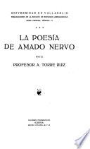 La poesía de Amado Nervo
