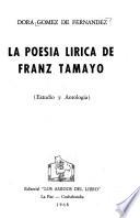 La poesía lírica de Franz Tamayo
