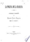 La policía de la Habana (Cuebas y Sabaté)