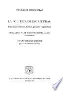La política de escrituras