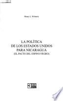 La política de los Estados Unidos para Nicaragua