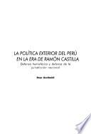 La política exterior del Perú en la era de Ramón Castilla