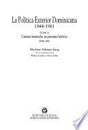 La política exterior dominicana, 1844-1961
