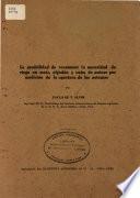 La posibilidad de reconocer la necesidad de riego en maiz, algodon y cana de azucar por medicion de la paertura de los estomas