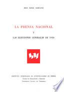 La prensa nacional y las elecciones generales de 1958