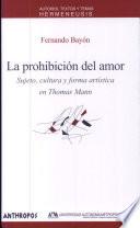La prohibición del amor