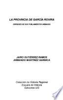 La provincia de García Rovira