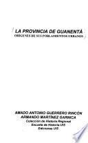 La provincia de Guanentá