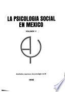 La Psicología social en México