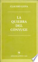 La quiebra del cónyuge