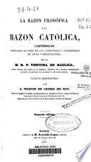 La razón filosófica y la razón católica