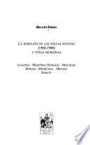 La rebelión de los poetas jóvenes (1960-1980) y otras memorias