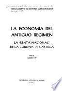 La renta nacional de la Corona de Castilla
