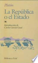 La República o el Estado