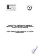 La Resolución de Contratos con Cantidades entregadas a cuenta para la construcción de viviendas y su recuperación. Análisis de la Ley 57/1968