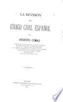 La revisión del código civil español