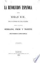 La revolución española en el siglo XIX