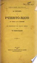 La situación de Puerto-Rico