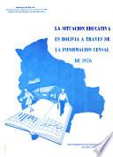 La situación educativa en Bolivia a través de la información censal de 1976