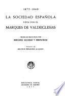 La sociedad espanõla, 1875-1949