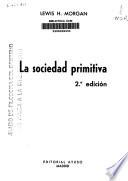 La sociedad primitiva
