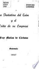 La tentativa del león y el exito de su empresa
