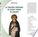 La teología trinitaria de Santo Tomás de Aquino