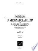 La verbena de la paloma, o, El boticario y las chulapas y celos mal reprimidos : sainete lírico en un acto
