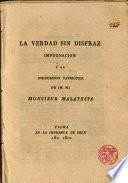 La verdad sin disfraz