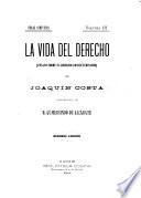 La vida del derecho (ensayo sobre el derecho consuetudinario)