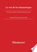 La voz de los dramaturgos