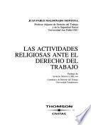 Las actividades religiosas ante el derecho del trabajo