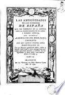 Las antigüedades de las ciudades de España