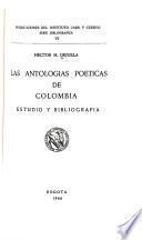 Las antologías poéticas de Colombia