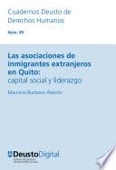 Las asociaciones de inmigrantes extranjeros en Quito