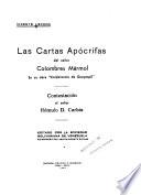 Las cartas apócrifas del señor Colombres Mármol en su obra Conferencia de Guayaquil
