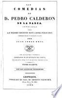 Las comedias de d. Pedro Calderon de la Barca,