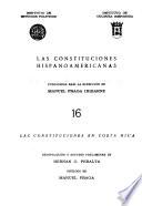 Las constituciones de Costa Rica