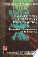 Las decisiones financieras en la práctica