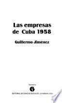 Las empresas de Cuba 1958